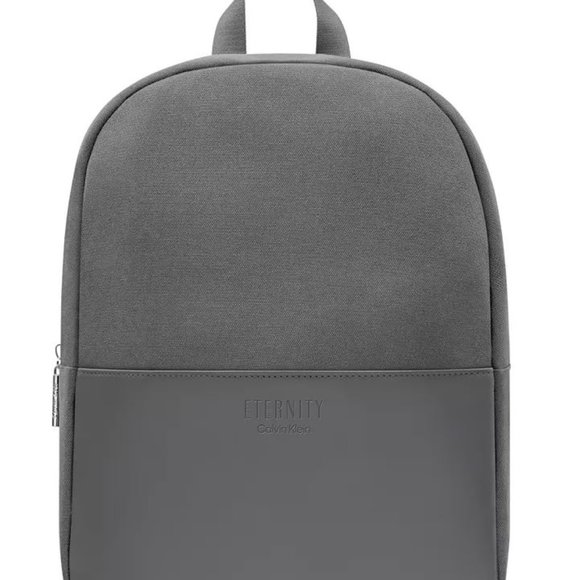 Calvin Klein Unisex Gray Eternity Backpack - Picture 1 of 1